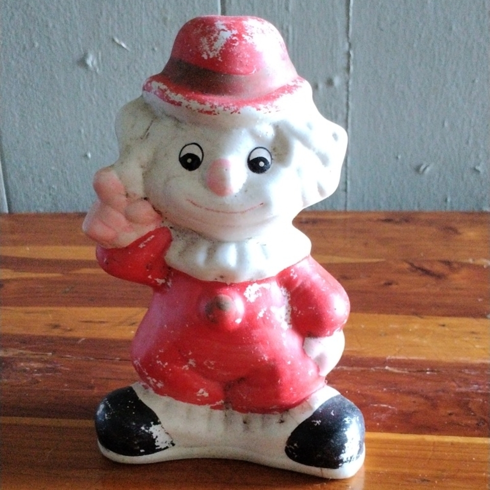 Vintage clown bank pair